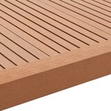  5 kutnih podnih letvica WPC 170 cm svjetlosmeđe | shoptok.hr