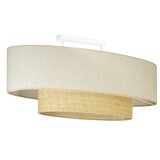  Duolla - Plafonski luster DOUBLE OVAL NATURE 2xE27/15W/230V krem/bež | Eponuda.com