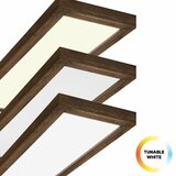  Brilagi-LED prigušiva LED svetiljka WOODY FRAME LED/50W/230V hrast 120x30 cm IP44 +daljinski upravljač | Eponuda.com