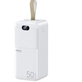 Remax power bank piloteer 20W PD+22.5W 2.4A 50000mAh RPP-117/ bela cene