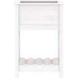  Sadilica s policom bijela 54 x 34,5 x 81 cm od masivne borovine | Eponuda.ba