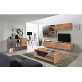 Time dnevni regal, barve hrasta, temno siva | Shoptok.si
