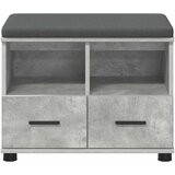  Klupa za hodnik s jastukom Betonsko Siva 60 x 38 x 46 cm | Eponuda.ba