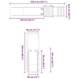  Vanjski set za igru od impregnirane borovine | shoptok.hr