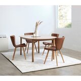 Unique Furniture Smeđe metalne blagovaonske stolice u setu 2 kom Teslin – | shoptok.hr
