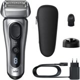 Braun Serija 8 8617s brivnik za mokro in suho britje, srebrn. | Shoptok.si