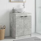  Kupaonski ormar Betonska siva 54 x 41 x 70 cm Konstruirano drvo | shoptok.hr