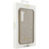 Guess GUHCS23SHGGSHD ovitek za Samsung Galaxy S23 5G - zlat z bleščicami | Shoptok.si