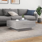  Stolić za kavu boja hrasta 80x80x31 cm od konstruiranog drva | shoptok.hr
