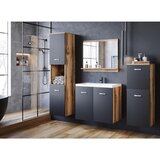 P & B kopalnica malo, barva hrasta, črna, 5-Delno | Shoptok.si