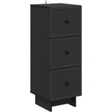  Ormar s ladicama Crna 33 x 34,5 x 90 cm Konstruirano drvo Cijene