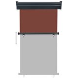 Balkonska bočna tenda 105 x 250 cm smeđa | Eponuda.ba