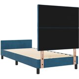  s opruga kutije Tamno plava 100 x 200 cm Baršun | shoptok.hr