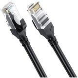 INF Gigabit Cat6 CCA UTP Ethernet kabel 2 kosa — 1000Mbps 250MHz RJ45 Black 3 m, (5000278536) Cene