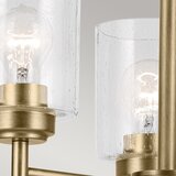  Kichler KL-WINSLOW3-NBR - Luster na lancu WINSLOW, 3xE27/60W/230V, mesing | Eponuda.com