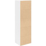 vidaXL Knjižna omara bela 31x24x102 cm inženirski les | Shoptok.si