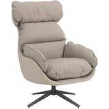 MID.YOU počivalnik, rjavosiva tekstil | Shoptok.si