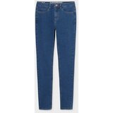 CA CLOCKHOUSE Ženske farmerke, Super skinny fit, Plave Cene
