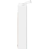 Kopalniška ogledalna omara z LED lučmi Bela 80 x 14.5 x 70 cm, (5000233102) | Shoptok.si