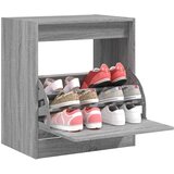 vidaXL Omarica za čevlje siva sonoma 60x42x69 cm inženirski les | Shoptok.si