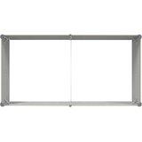  Sadilica Slonovača 195 x 100 x 45 cm Cinkani čelik | shoptok.hr