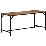 vidaXL Jedilna miza 160x80x75 cm Masivni les Grobo mango | Shoptok.si