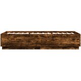  Okvir kreveta za pod Dimljeni hrast 80 x 200 cm | shoptok.hr