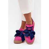 Boto Women's Sneakers With Velvet Bow Fuchsia Ashlyn | Shoptok.si