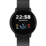 Canyon Smart watch, 1.3inches IPS full touch screen, Round watch, IP68 waterproof, multi-sport mode, BT5.0, compatibility with iOS and android, black CNS-SW63BB Cene