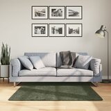  Tepih HUARTE kratkih vlakana mekani i perivi zeleni 120x120 cm | shoptok.hr