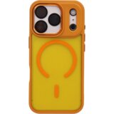Chameleon Gumiran magnetni ovitek (TPU Magnetic Blur) za Apple iPhone 17 Pro, oranžen Cene