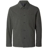 Selected Homme Prijelazna jakna 'ROBERT' antracit siva / grafit siva
