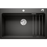 Blanco sudoper ETAGON 8 InFino SILGRANIT VULKAN SIVA, pribor, s dalj. upr. | shoptok.hr