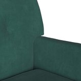  Chesterfield klupa Tamnozelena 112 x 65,5 x 75 cm Baršun | Eponuda.ba