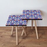 Hanah home 2Shp224 - multicolor multicolor nesting table (2 pieces) | ePonuda.com