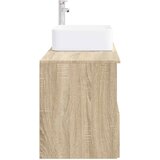  Set namještaja za kupaonicu 2 kom. Hrast sonoma Smeđa 53 x 35 x 80 cm | Shoptok.si