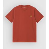 Carhartt WIP American Script T-shirt oxide red | Shoptok.si