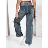 DStreet Jeansy damskie wide leg niebieskie | Shoptok.si