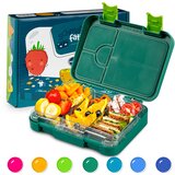 Klarstein Junior Lunchbox, 6 pretinaca, 21,3 x 15 x 4,5 cm (Š x V x D), bez BPA | shoptok.hr