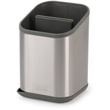 Joseph Joseph Ocjeđivač za posuđe od nehrđajućeg čelika za pribor u sjajno srebrnoj boji 11x11,5 cm Duo Steel – | shoptok.hr