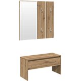  Set namještaja za hodnik Umjetničko izrađeno drvo od hrasta | shoptok.hr