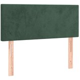  Krevet box spring s madracem LED tamnozeleni 120x200 cm baršun | shoptok.hr