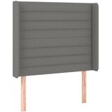  box spring s madracem LED tamnosivi 100x200 cm tkanina | shoptok.hr