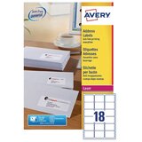 Avery Zweckform Etikete za C6 ovojnice 63,5 x 46,6 mm 1/100 | Shoptok.si
