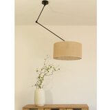  LED podesiv luster na šipci GORTA 1xE27/60W/230V juta | Eponuda.com