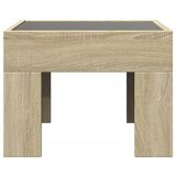  Noćni ormarić s beskonačnim LED boja hrasta sonome 40x40x30 cm | shoptok.hr