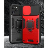 Nillkin Silikonski ovitek Armor Ring z zaščito kamere za iPhone 13 Pro - črn | Shoptok.si