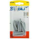 STABILIT Tipla za beton GB 8 (Promjer tiple: 8 mm, Duljina tiple: 50 mm, Prikladno za: Beton s porama, 4 Kom.) | shoptok.hr