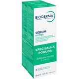 Bioderma Sebium Hydra hidrantna krema za lice za masnu kožu, 2 x 40 ml Cene