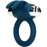 Shots Loveline - vibracijski obroček na baterije, vibracijski obroček za penis (modri) | Shoptok.si